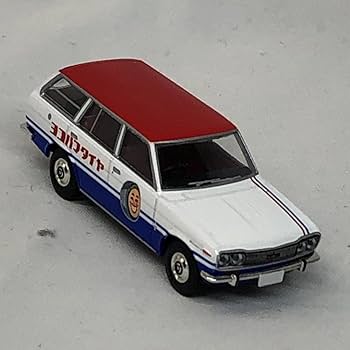 トミーテック　1/64 スカイライン　バン　ブルーバードバン　ヨコハマタイヤ トミーテック 1/64 スカイライン バン ブルーバードバン